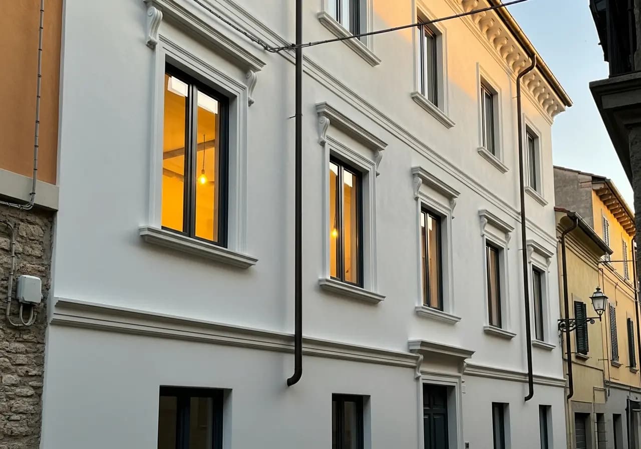 Facciata dopo la ristrutturazione